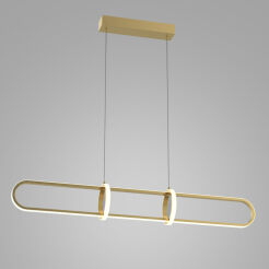 Lampa wisząca CERRILA PND-29772750-1A-GD Italux NOWOCZESNA MINIMALISTYCZNA LED 3000K w kolorze złotym 