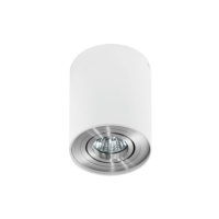 Plafon Bross 1 biały/aluminium AZzardo  AZ0781  tuba techniczna