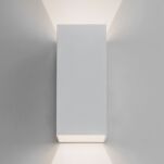 Lampa ścienna Astro OSLO 160 BIAŁY 7494 prostokąt świeci obustronnie LED IP65 techniczny 1298006 - 2