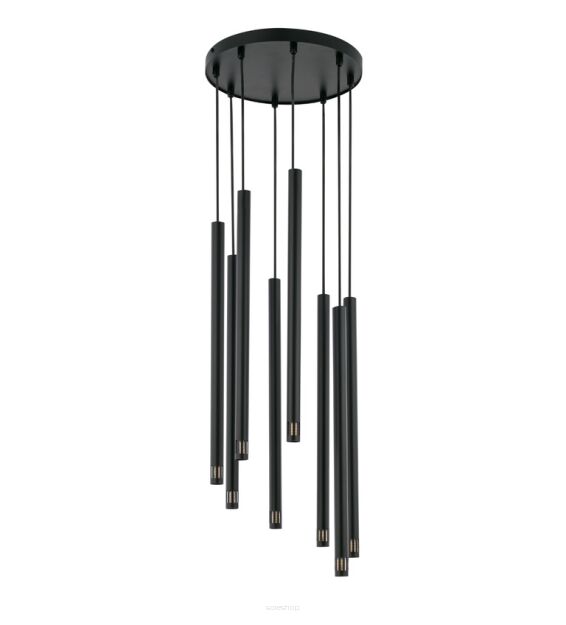 Lampa wisząca SOPEL LASER 33231 SIGMA czarna tuby