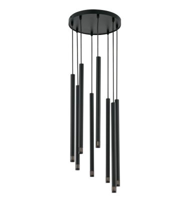 Lampa wisząca SOPEL LASER 33231 SIGMA czarna tuby
