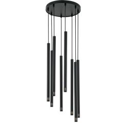 Lampa wisząca SOPEL LASER 33231 SIGMA czarna tuby