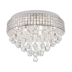 Plafon CAPRI ZUMALINE 19027-M STYL PAŁACOWY GLAMOUR ŚREDNICA 40CM
