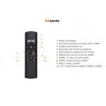 Wentylator sufitowy led VENETI CCT + REMOTE CONTROL bialy-dąb bielony pilot AZ4447 - 4