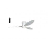 Wentylator sufitowy led VENETI CCT + REMOTE CONTROL bialy-dąb bielony pilot AZ4447