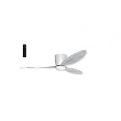 Wentylator sufitowy led VENETI CCT + REMOTE CONTROL bialy-dąb bielony pilot AZ4447
