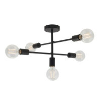 Lampa sufitowa STUDIO czarna ENDON LIGHTING 79502  