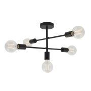 Lampa sufitowa STUDIO czarna ENDON LIGHTING 79502  