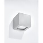 Kinkiet LEO SL.0871 SOLLUX LIGHTING szara ceramiczna kostka - 3