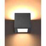 Kinkiet LEO SL.0871 SOLLUX LIGHTING szara ceramiczna kostka - 4