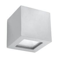Kinkiet LEO SL.0871 SOLLUX LIGHTING szara ceramiczna kostka
