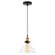 Lampa wisząca ZUBI LDP 6803 (PR) Lumina Deco loftowa  - 3