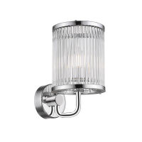 Kinkiet SERGIO W0528-01F-F4AC  ZumaLine Elegancki na metalowym ramieniu chrom