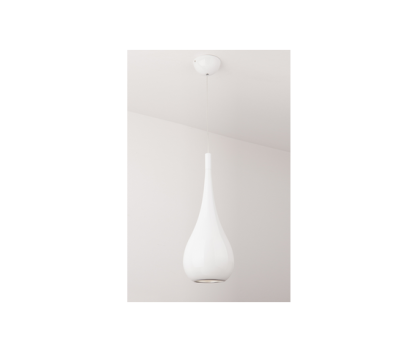 Lampa wisząca Drop P0235 Maxlight  NOWOCZESNA biała
