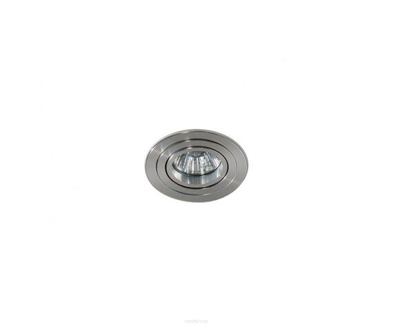 Lampa wpuszczana okrągła nowoczesna  Caro AZ2432 Azzardo aluminium