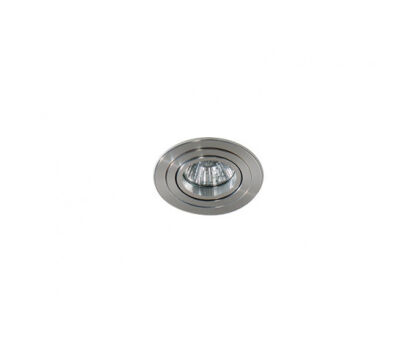 Lampa wpuszczana okrągła nowoczesna  Caro AZ2432 Azzardo aluminium