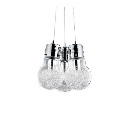 Lampa wisząca Luce Max SP3 081762 NOWOCZESNY IP20  METAL Ideal Lux LAMPA WEWNĘTRZNA OPRAWA W NOWOCZESNYM STYLU