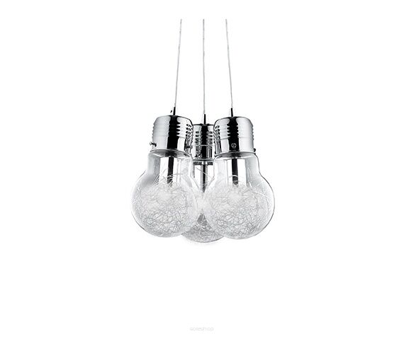 Lampa wisząca Luce Max SP3 081762 NOWOCZESNY IP20  METAL Ideal Lux LAMPA WEWNĘTRZNA OPRAWA W NOWOCZESNYM STYLU
