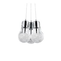 Lampa wisząca Luce Max SP3 081762 NOWOCZESNY IP20  METAL Ideal Lux LAMPA WEWNĘTRZNA OPRAWA W NOWOCZESNYM STYLU