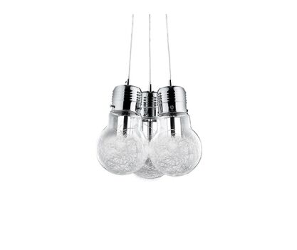 Lampa wisząca Luce Max SP3 081762 NOWOCZESNY IP20  METAL Ideal Lux LAMPA WEWNĘTRZNA OPRAWA W NOWOCZESNYM STYLU