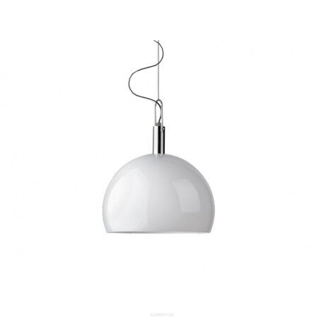 Lampa wisząca Gio AZzardo BP-4460 klosz wykonany z białego akrylu półokrągły 　