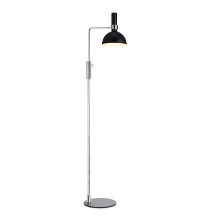 Lampa podłogowa skandynawska czarna 1-pł Larry MArkslojd 106857