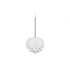 Lampa wisząca Quince 1 white/crystal AZ3080