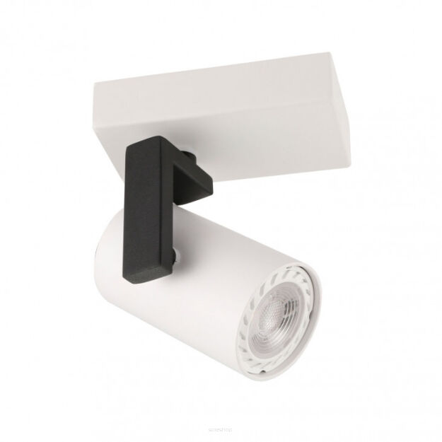 Reflektor MOLA SPL-2846-1 WH Italux Biały + czarny nowoczesny GU10