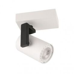 Reflektor MOLA SPL-2846-1 WH Italux Biały + czarny nowoczesny GU10