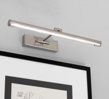 Kinkiet nad obraz galeryjka GOYA LED 460 szczotkowany nikiel 46 cm 1115007