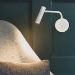 Lampa ścienna kinkiet do czytania Enna Wall - Astro 7588 biała nowoczesna tuba okrągła podstawa włacznik na obudowie regulowane ramię 1058032 - 4