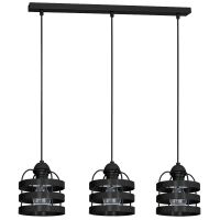 Lampa wisząca LARS BLACK 3xE27 MILAGRO MLP 799 