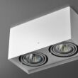 Oprawa natynkowa SQUARES 50x2 230V  AQForm prostokąt podwójna techniczna - 2