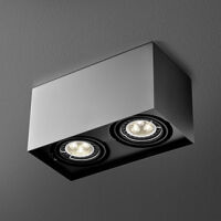 Oprawa natynkowa SQUARES 50x2 230V  AQForm prostokąt podwójna techniczna