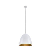 Lampa stojąca zewnętrzna Cumulus L E27 Ø60cm biała 53cm IP44 6978