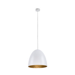 Lampa stojąca zewnętrzna Cumulus L E27 Ø60cm biała 53cm IP44 6978