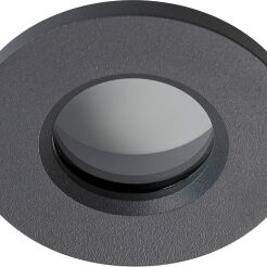 Oprawa łazienkowa wpuszczana AZzardo IKA ROUND IP65 AZ4232 szara