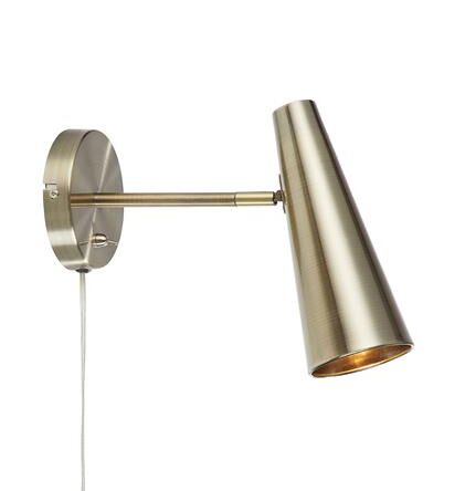 Kinkiet PEAK 107899 Markslojd KLOSZ W KSZTAŁCIE ŚCIĘTEGO STOŻKA KOLOR ANTYCZNY E14