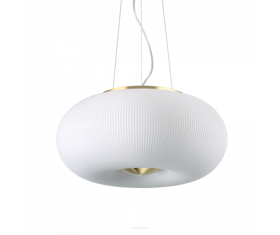 Żyrandol Arizona Sp5 214481  NOWOCZESNY IP20 SZKŁO Ideal Lux biała oprawa w stylu design
