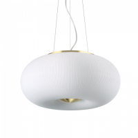 Żyrandol Arizona Sp5 214481  NOWOCZESNY IP20 SZKŁO Ideal Lux biała oprawa w stylu design