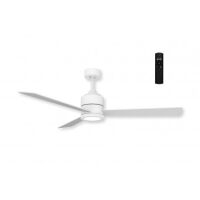 Wentylator sufitowy led VINCA CCT + REMOTE CONTROL z pilotem biały ściemnialny AZ4453