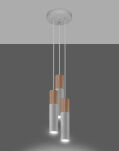 Lampa wisząca PABLO 3P SL.1013 SOLLUX LIGHTING - 5