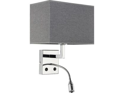 Lampa ścienna HOTEL LED SZARA Nowodvorski 9302