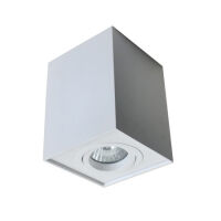  LAMPA NATYNKOWA  ZUMA LINE QUADRO SPOT 89200-WH Z ALUMINIUM W KOLORZE BIAŁYM  NOWOCZESNY  PROSTOKĄT