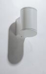 Lampa zewnętrzna JOE WALL 1 AZ4315 kinkiet IP54 biała tuba z metalu i szkła - 2