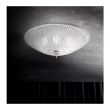 Plafon Shell PL4 008615 KLASYCZNY IP20 E27 Ideal Lux OPRAWA W STYLU KLASYCZNYM transparentna oprawa ze szkła - 2
