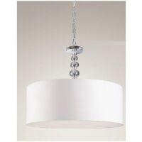 Lampa wisząca Elegance P0060 MAXlight biała kule szklane nowoczesna elegancka 45 cm średnicy