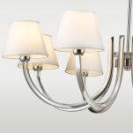 LAMPA WISZĄCA ATLANTA OŚMIORAMIENNA DESIGNERSKA  COSMO LIGHT P08810NI - 2