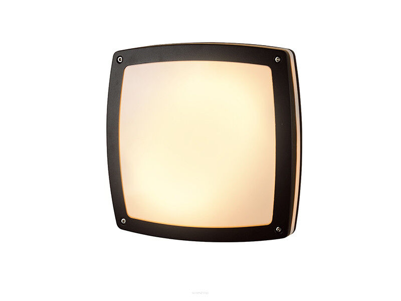 Oprawa FANO SQUARE  IP54 LED 9W AZ2186 Azzardo kwadratowa szara zewnetrzna/wewnetrzna