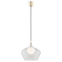 Lampa wisząca IRUN 4268 Argon Podwójny klosz 30 cm